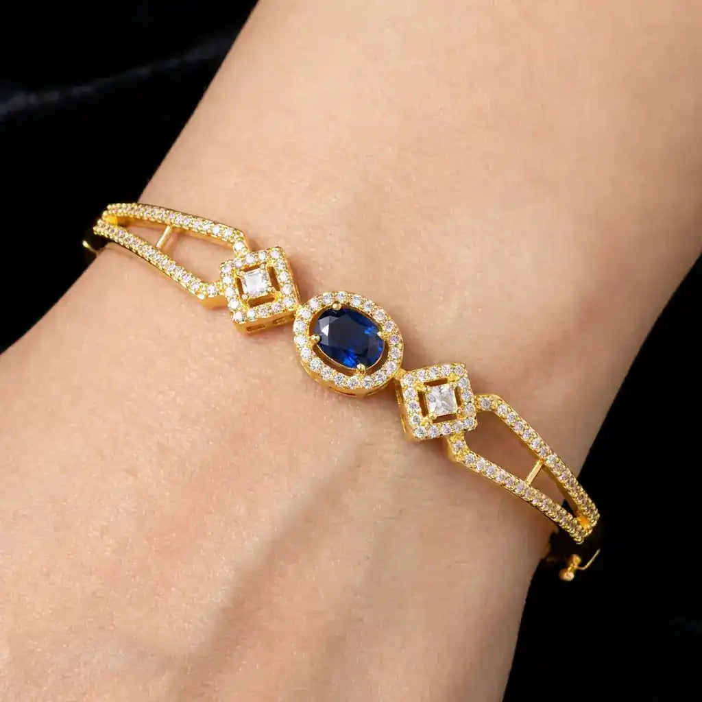 Stunning Blue Stone Bracelet