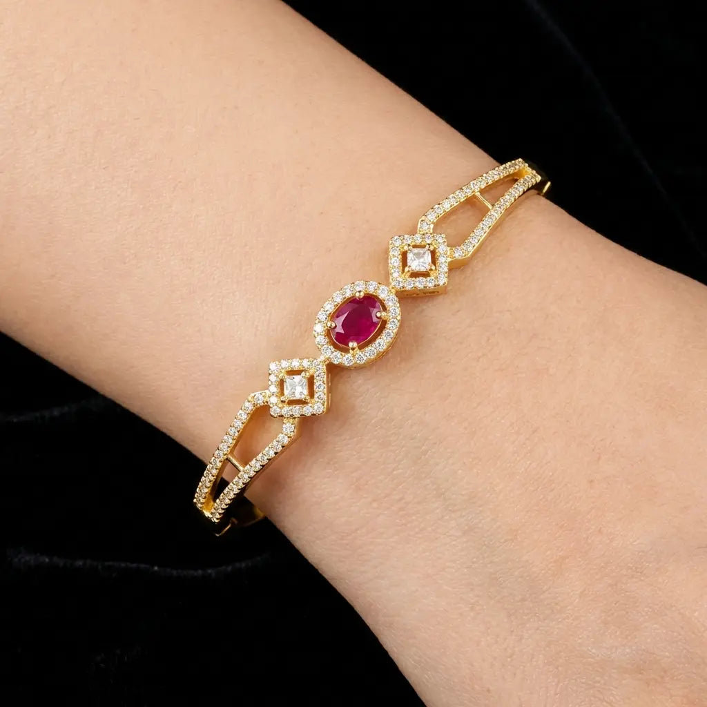 Stone Bracelet Bangle PSBRB1WR-032