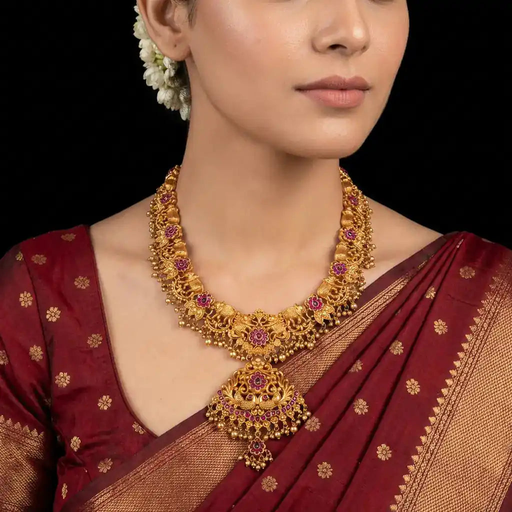 Stone Haram Necklace PSGRNLSR5R-0651