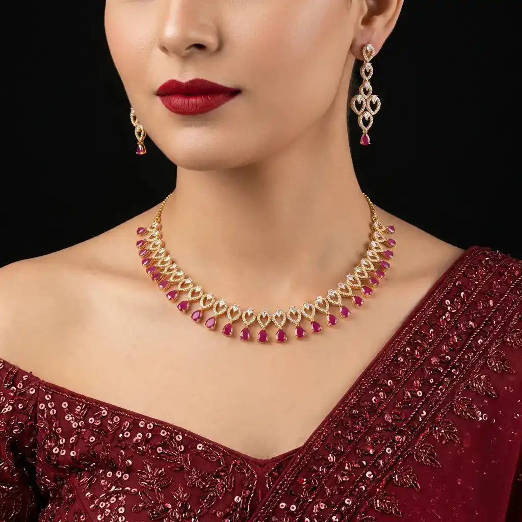 Stone Necklace PMSNS11WR-007,PMSHST4WR-004