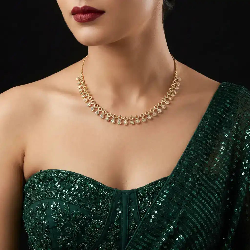 Stone Necklace PMSNS3W-006