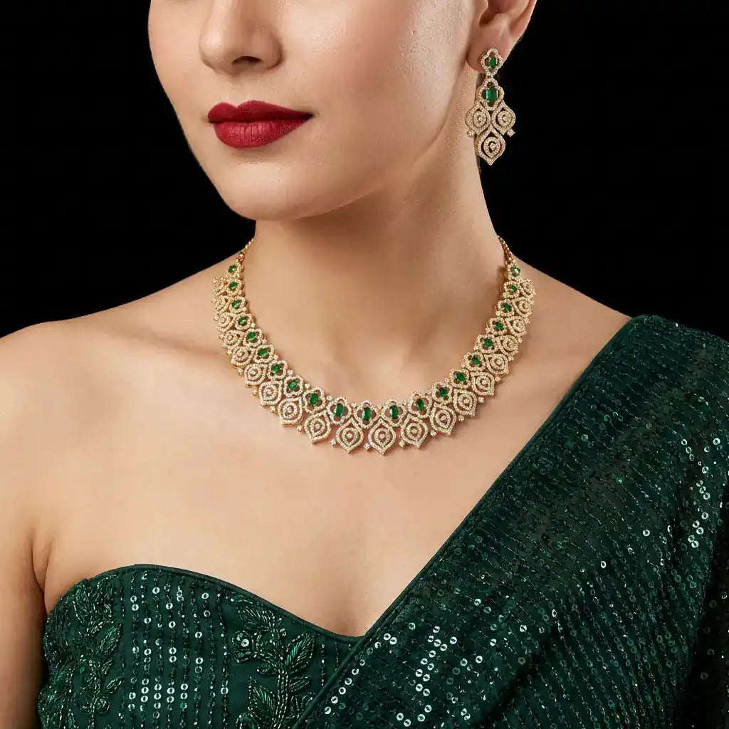 Stone Necklace PMSNS3WG-0031, PMSHST28WG-052