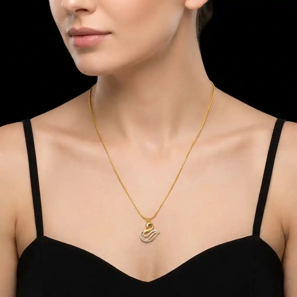 Stone Necklace PSNS117aW-053