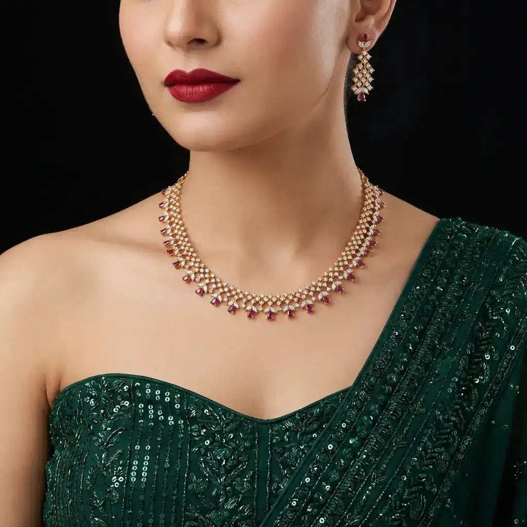 Stone Necklace PSNS39WR-036,PSHS766WR-06