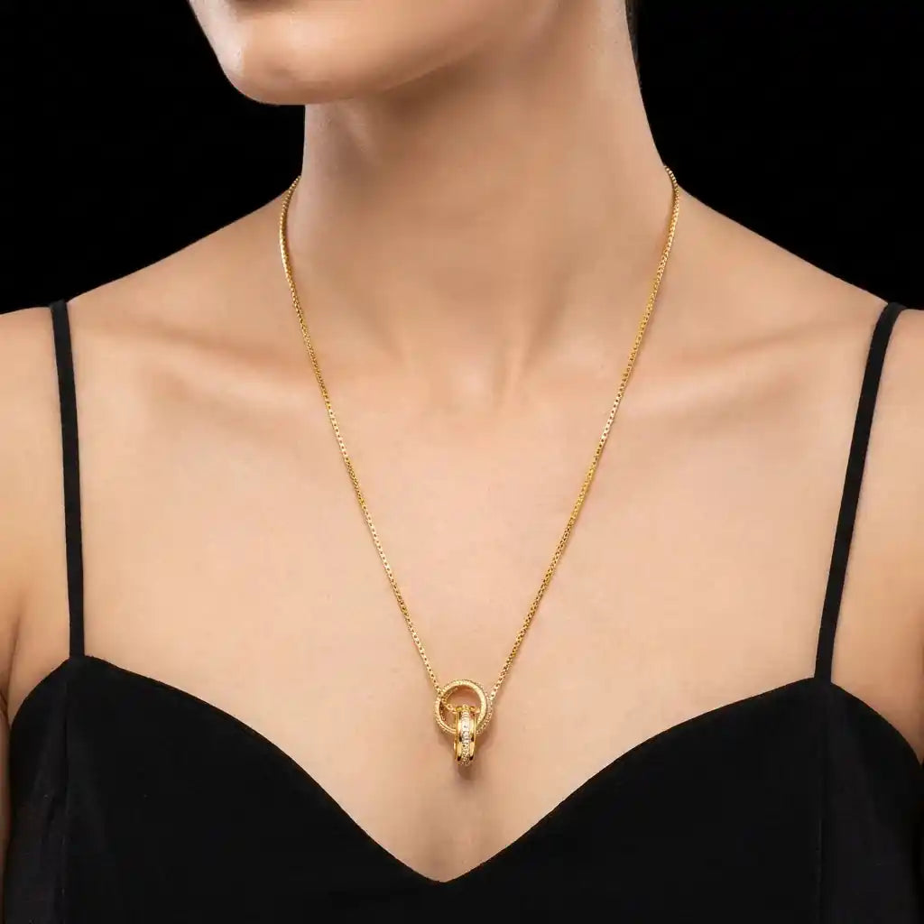 Stone Necklace PSNS69W-053