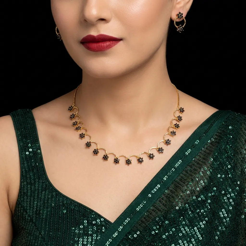 Stone Necklace PSNSS65B-035