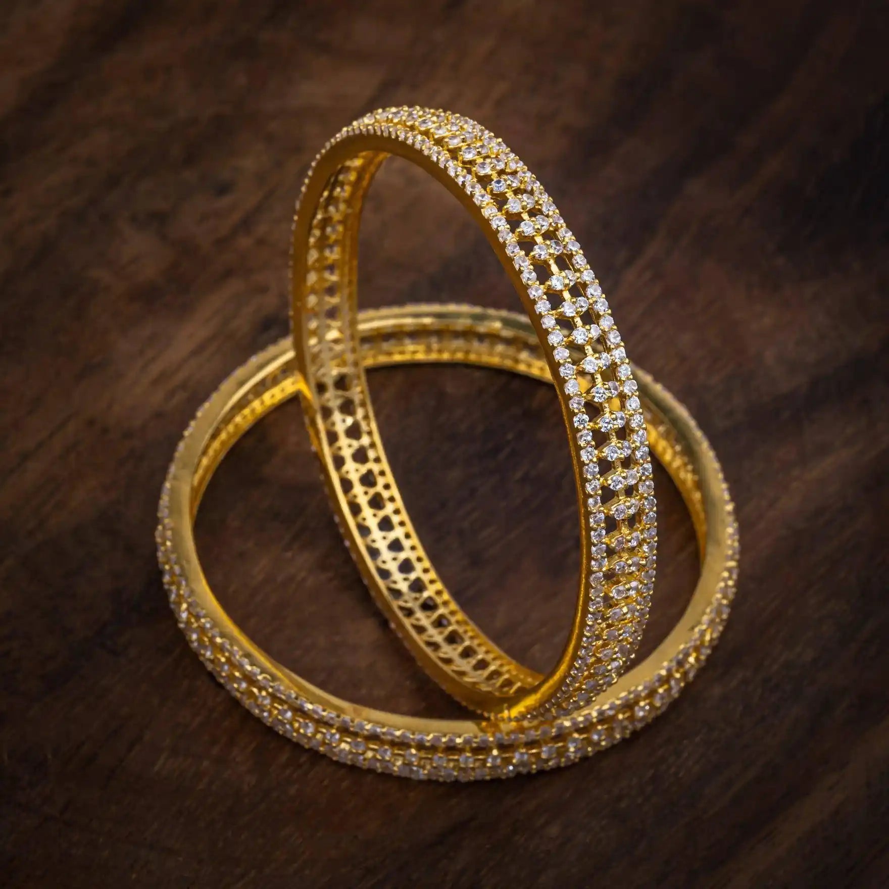 Bangle PSB23W-24-052 - Parakkat Jewels