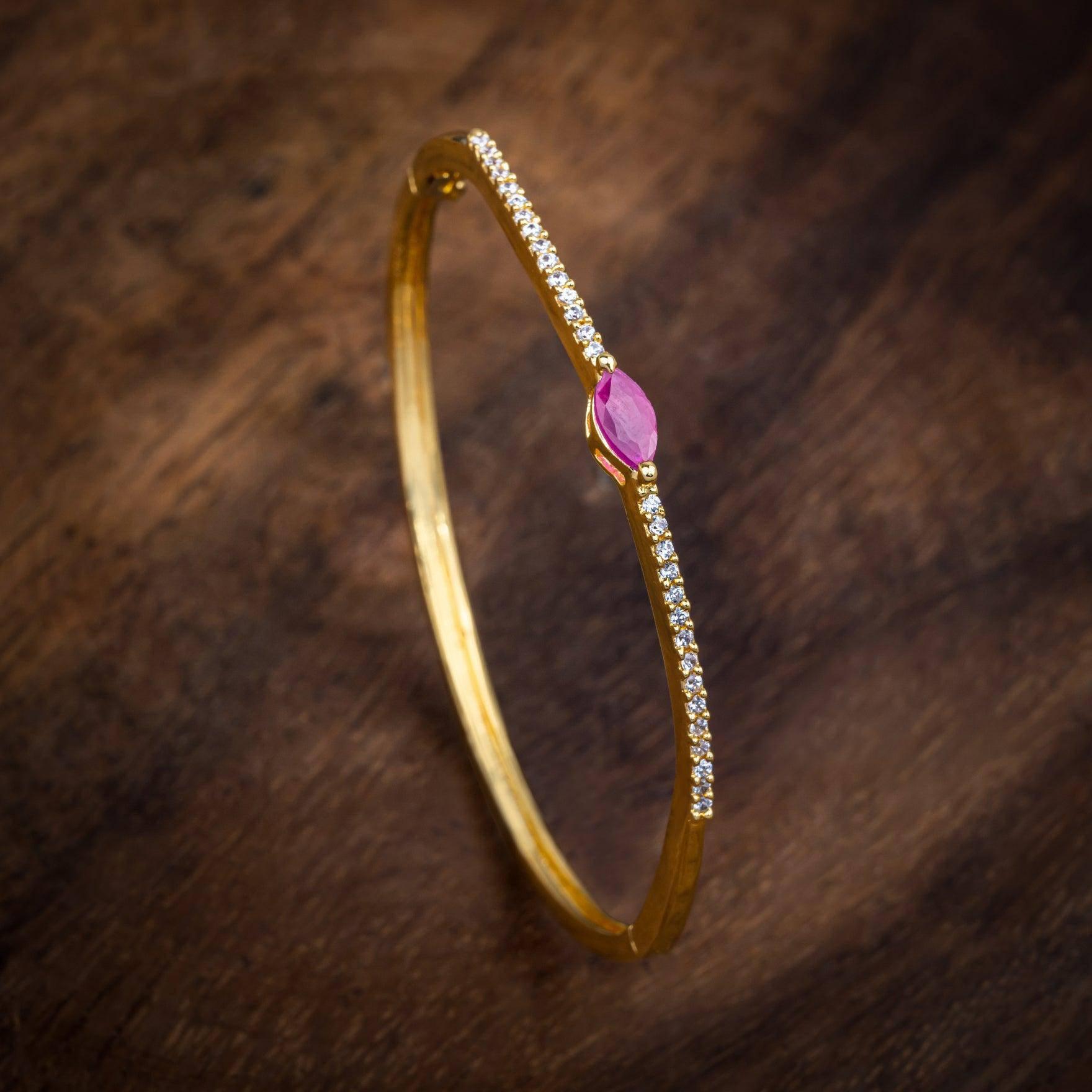 Bangle PSBRB27R-23-081 - Parakkat Jewels