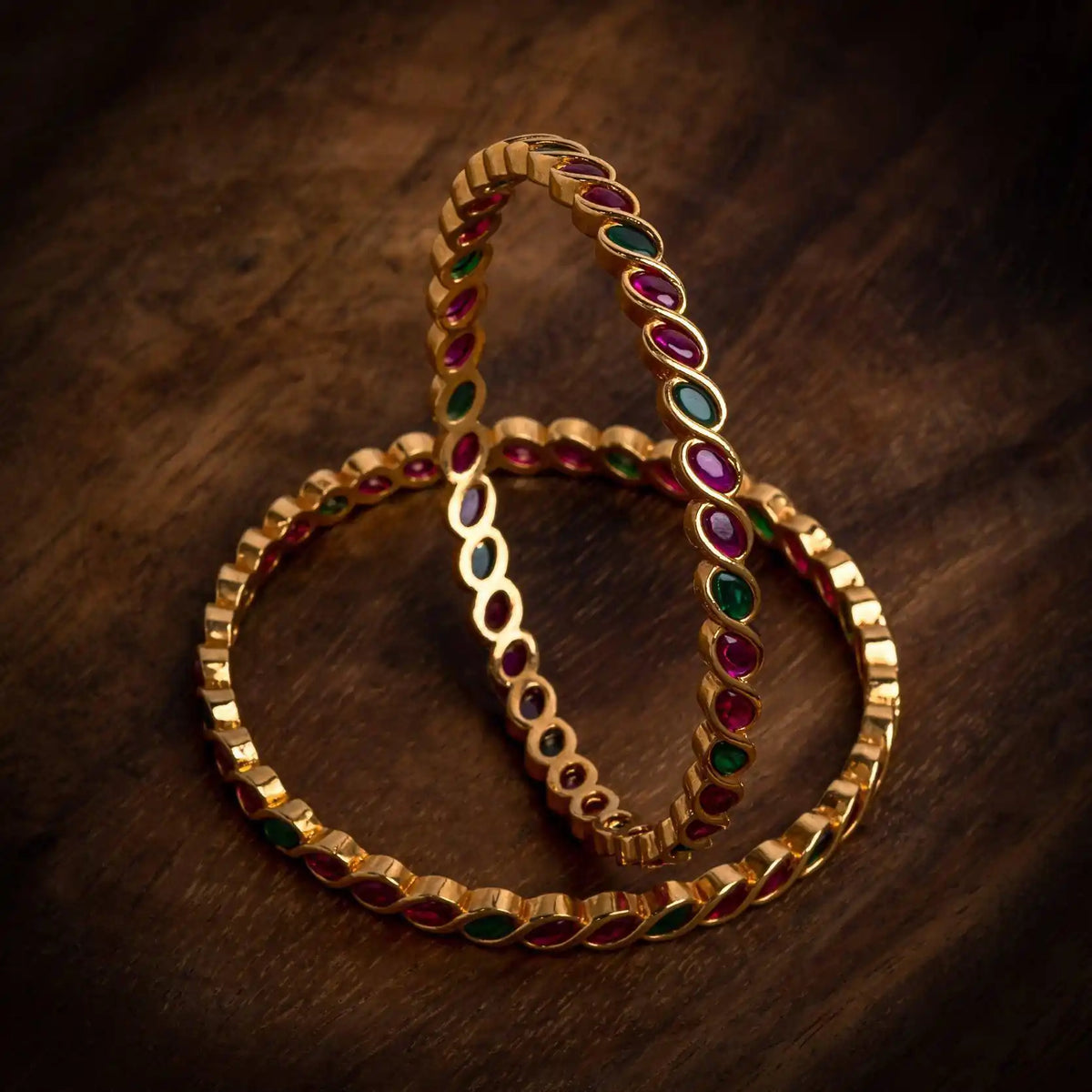 Bangle PSGRBSR1RG-24-002 - Parakkat Jewels