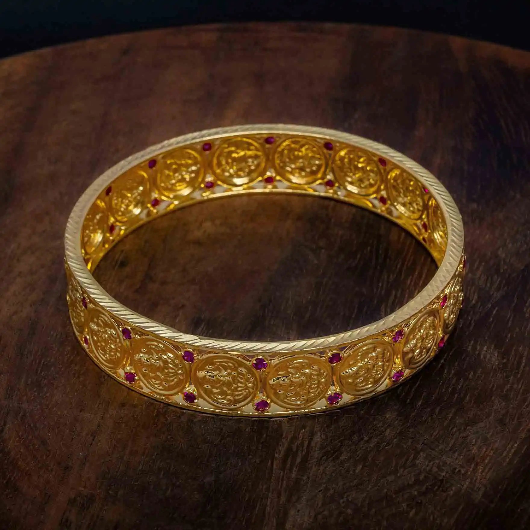 Bangle PSTB17R-28-083 - Parakkat Jewels