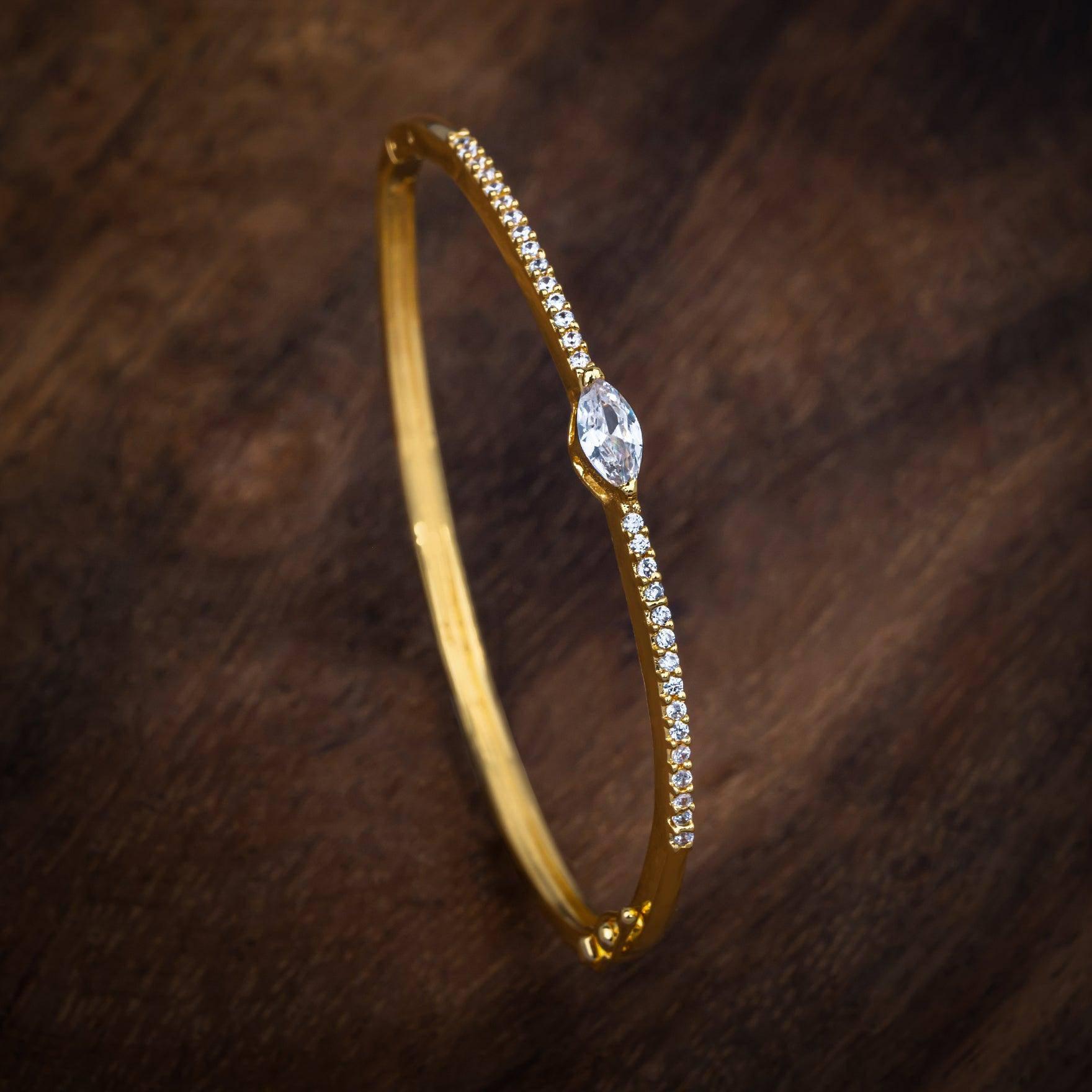 Bracelet Bangle PSBRB27W-081 - Parakkat Jewels