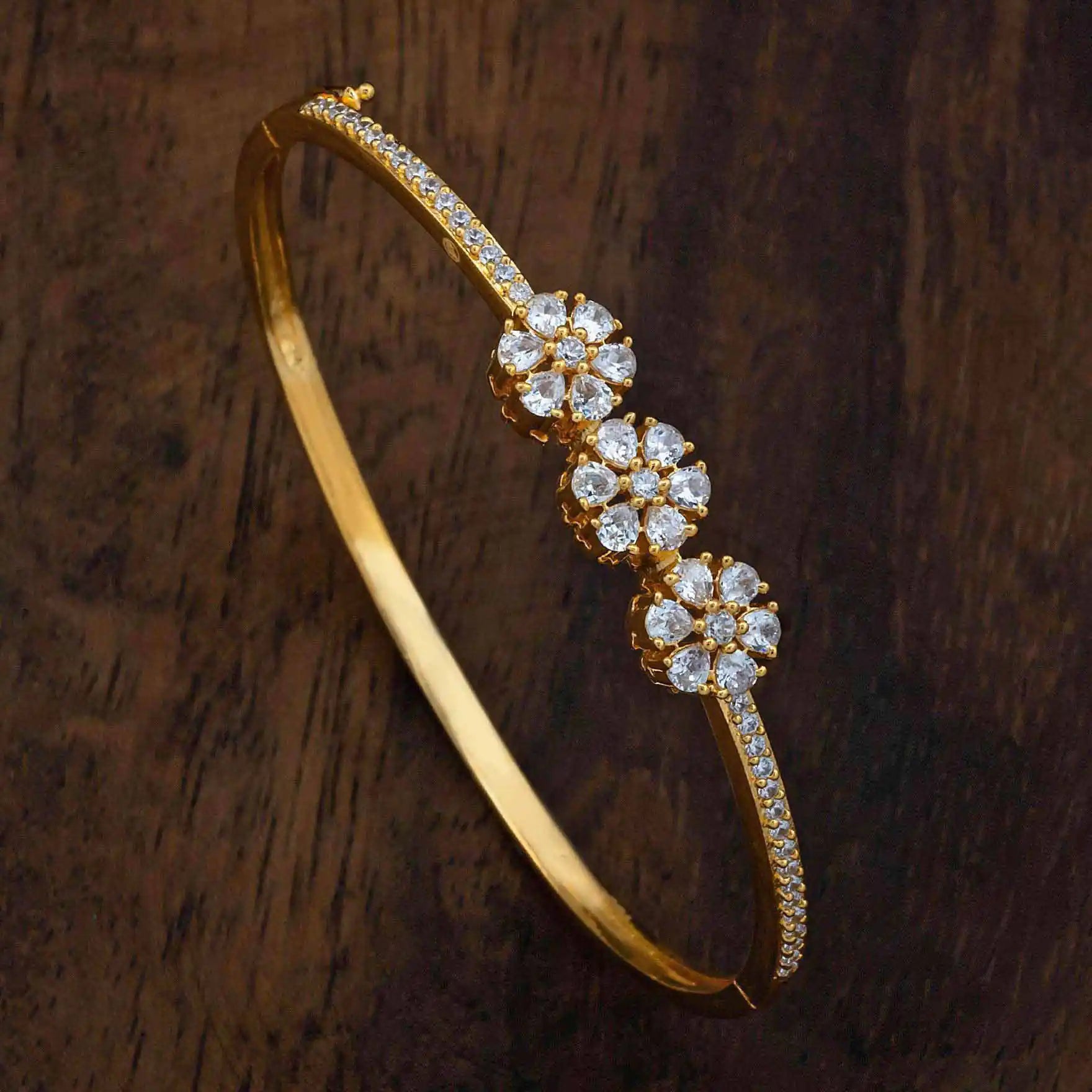 Bracelet Bangle PSBRB61W-002 - Parakkat Jewels