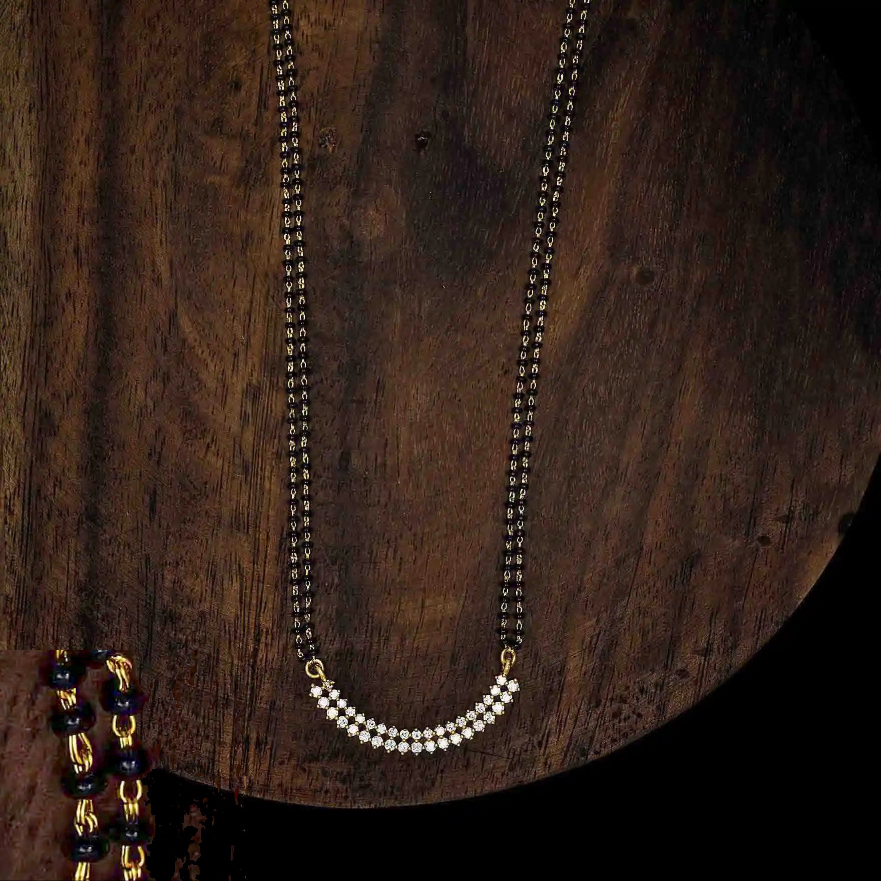 Karimani (Mangalsutra) Chain with Locket PLKM1