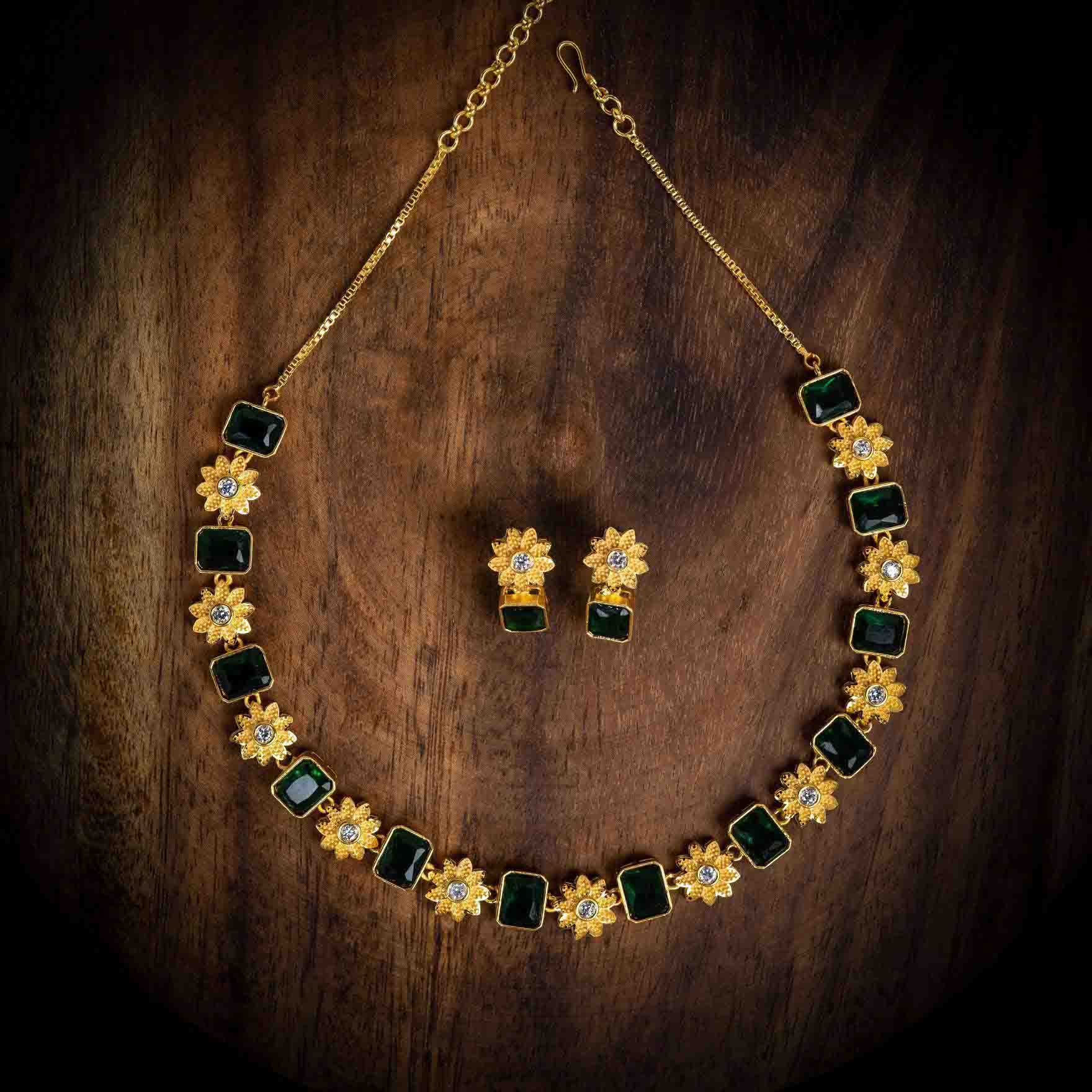 Necklace PSNSS68WG-035 - Parakkat Jewels