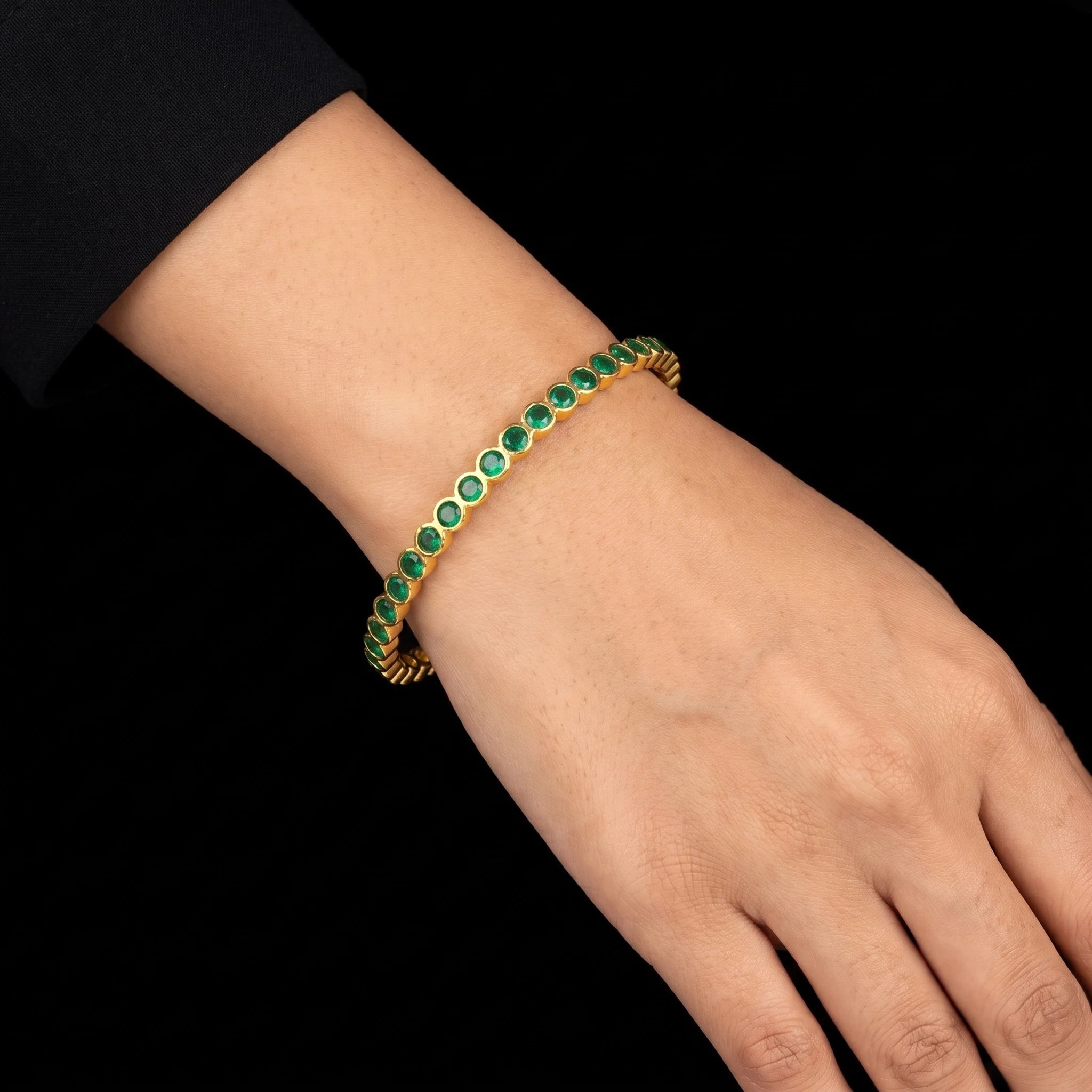 Stone Bangle PSB26G-002