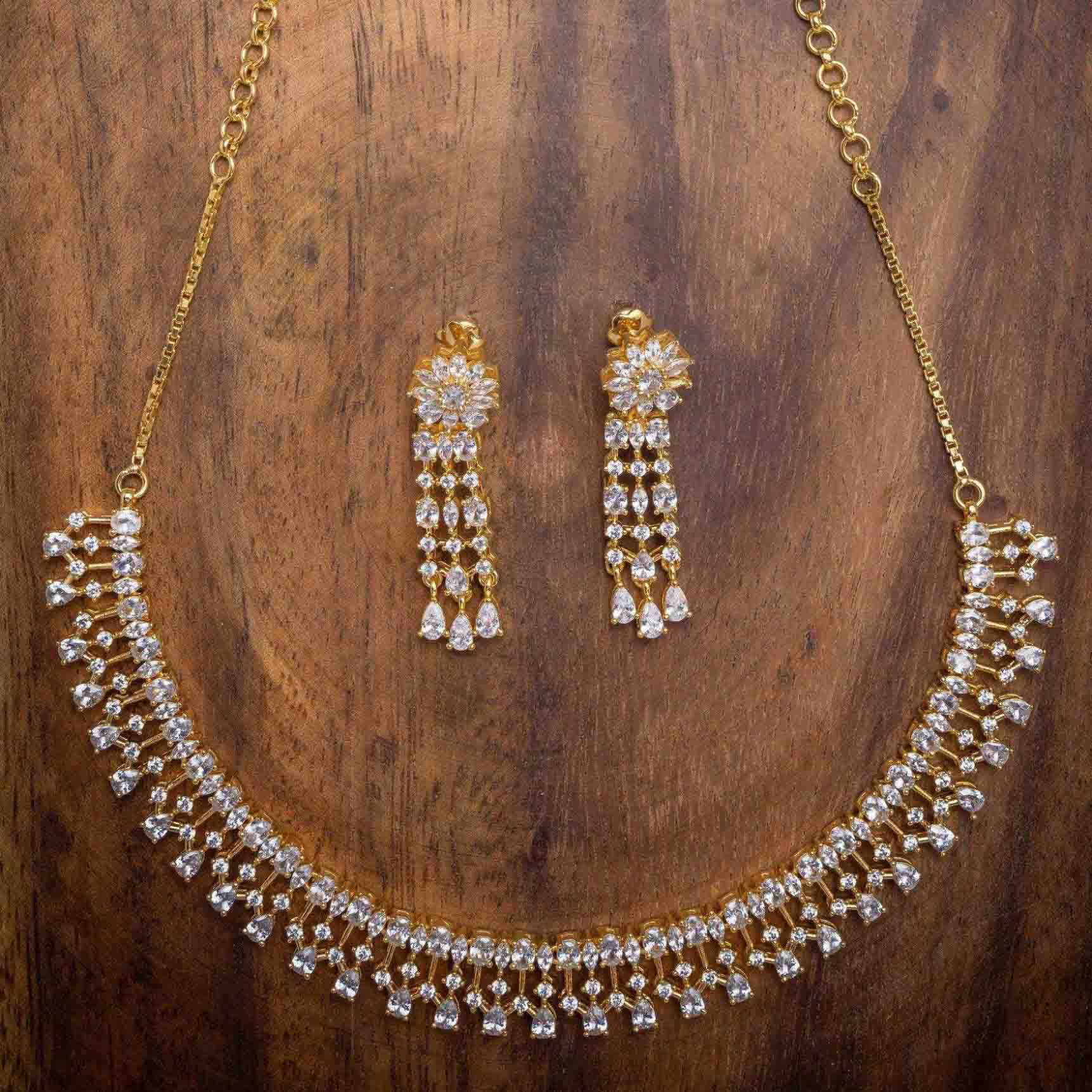 Necklace PMSNS8W-008,PMSHST8W-022 - Parakkat Jewels