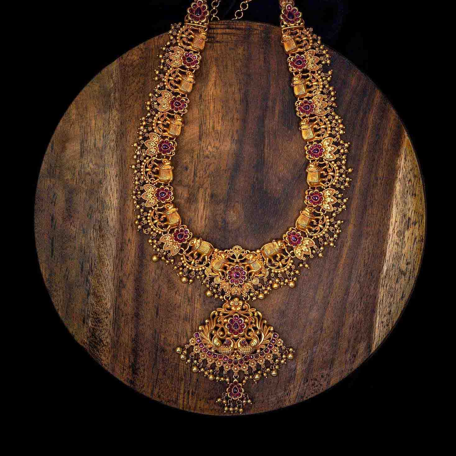 Necklace PSGRNLSR5R-0651 - Parakkat Jewels