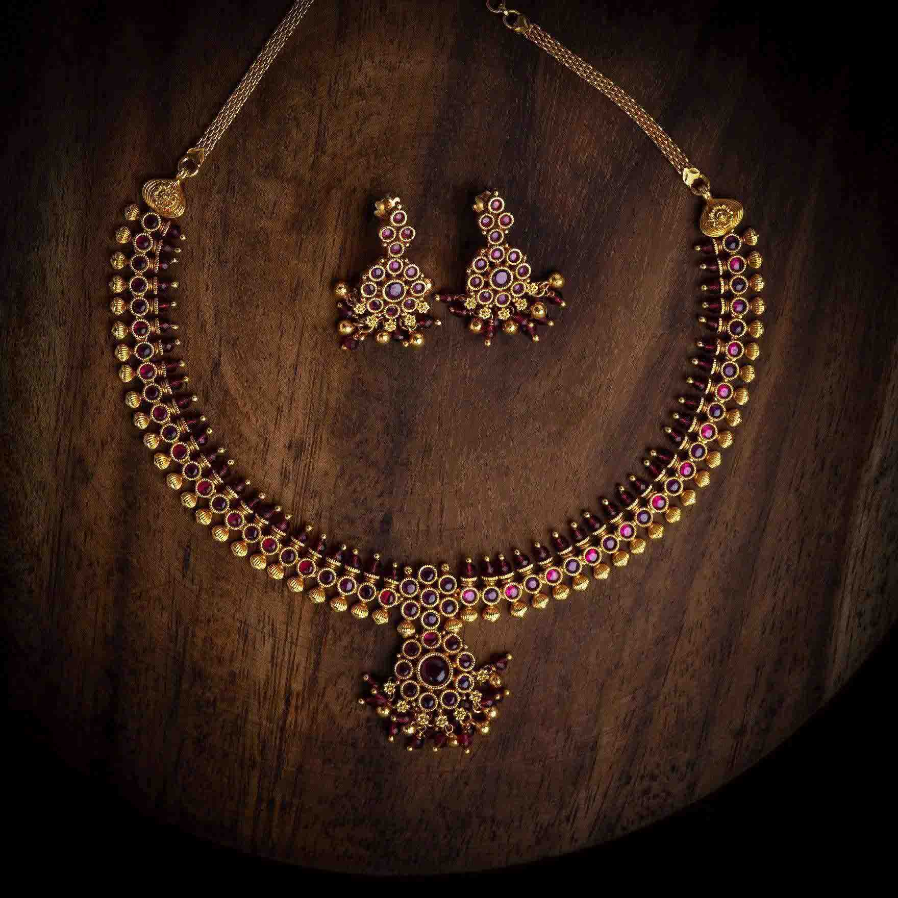 Necklace PSGRNSSR17R-036 - Parakkat Jewels