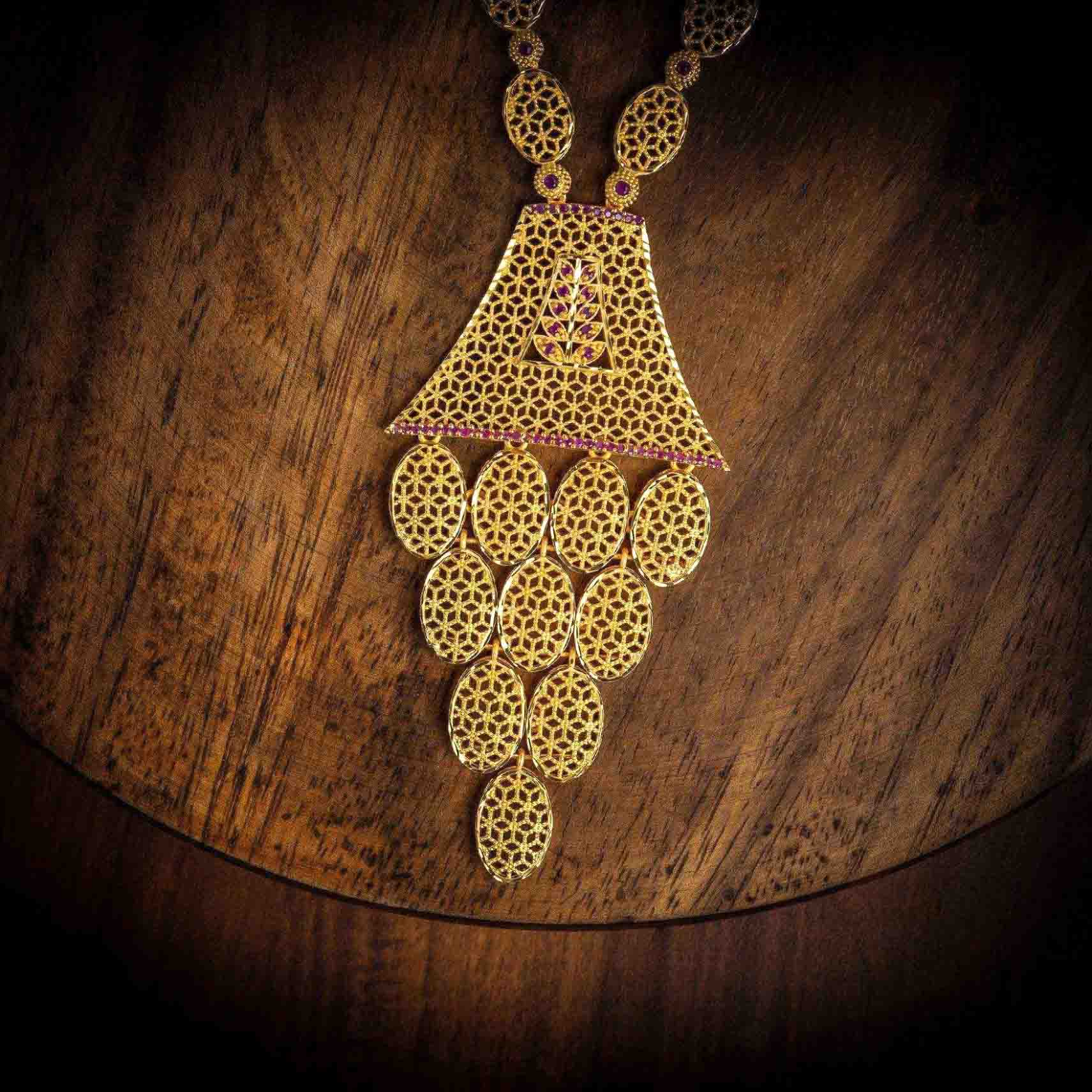 Necklace PSNL70R-069 - Parakkat Jewels