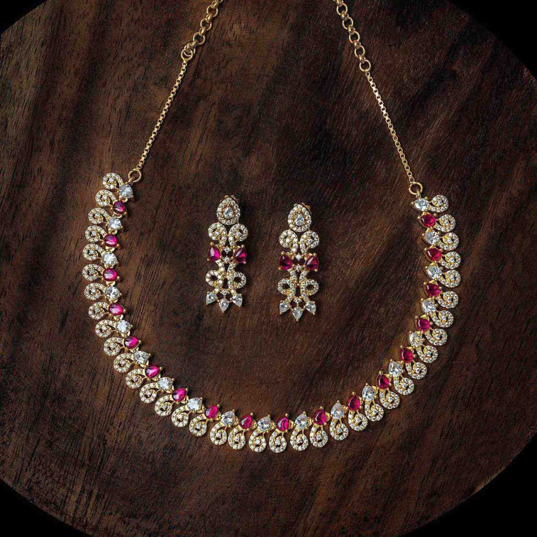 Necklace PSNSS32WR-036 - Parakkat Jewels