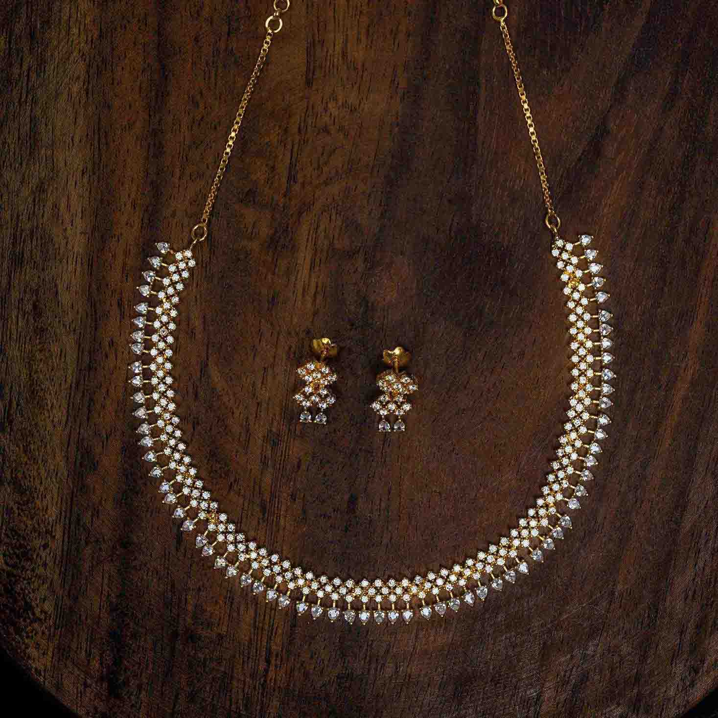 Necklace PSNSS44W-035 - Parakkat Jewels