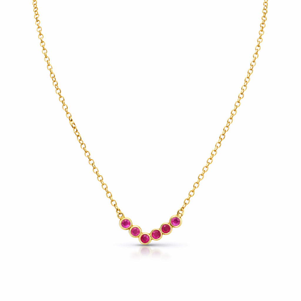 Stone Necklace PSNS84aR-003