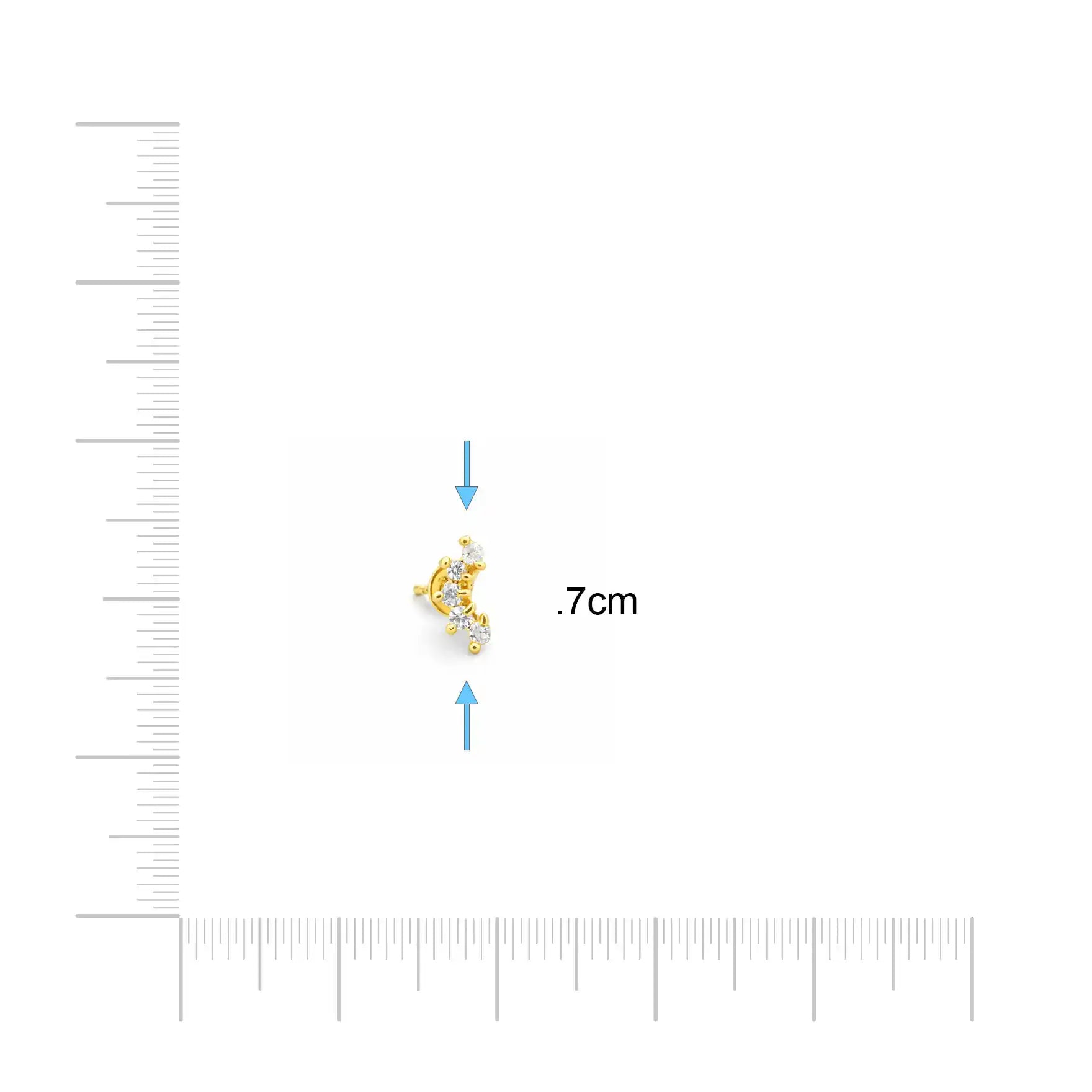 STONE STUD PSST114W-07