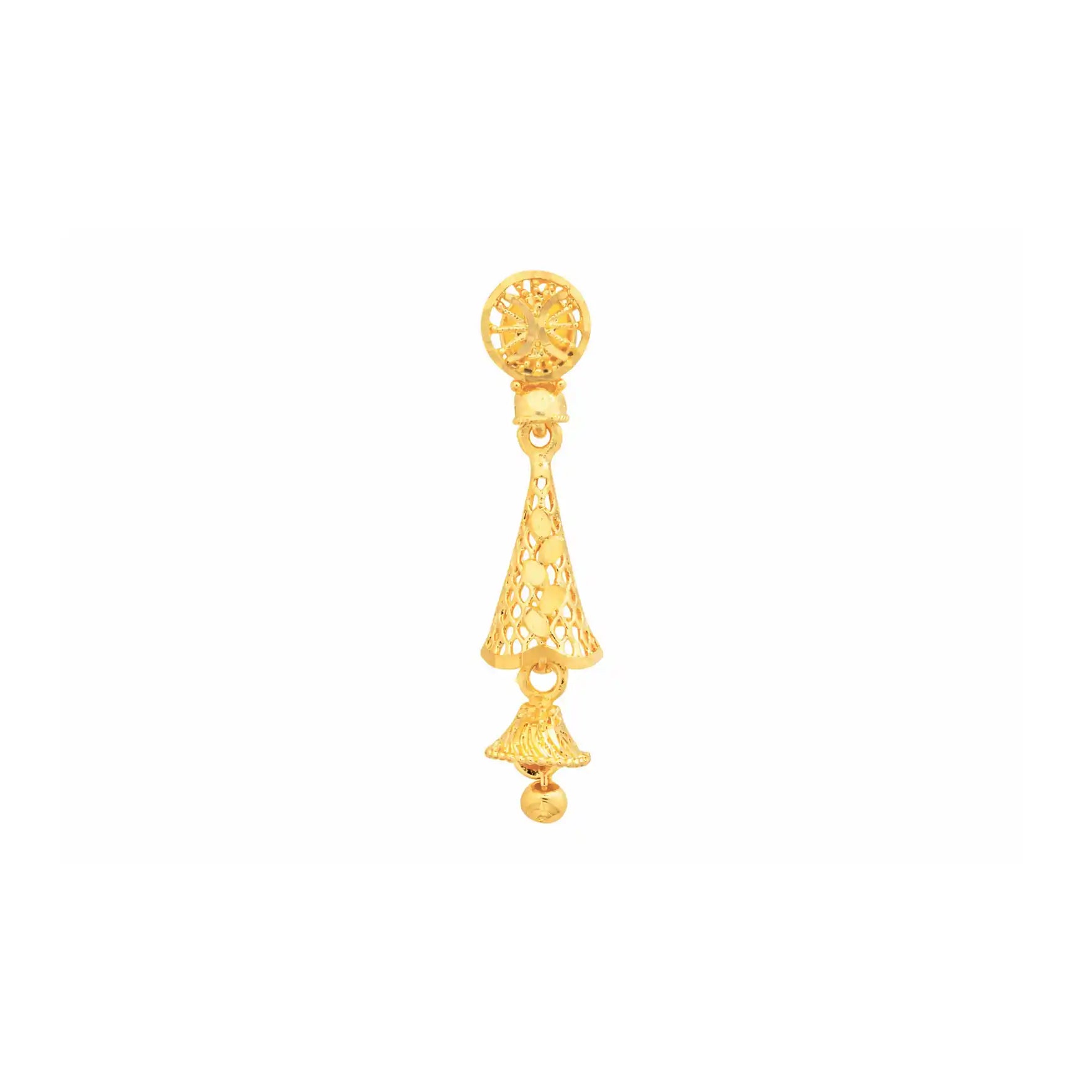 Golden Hanging Stud PGHST44-041