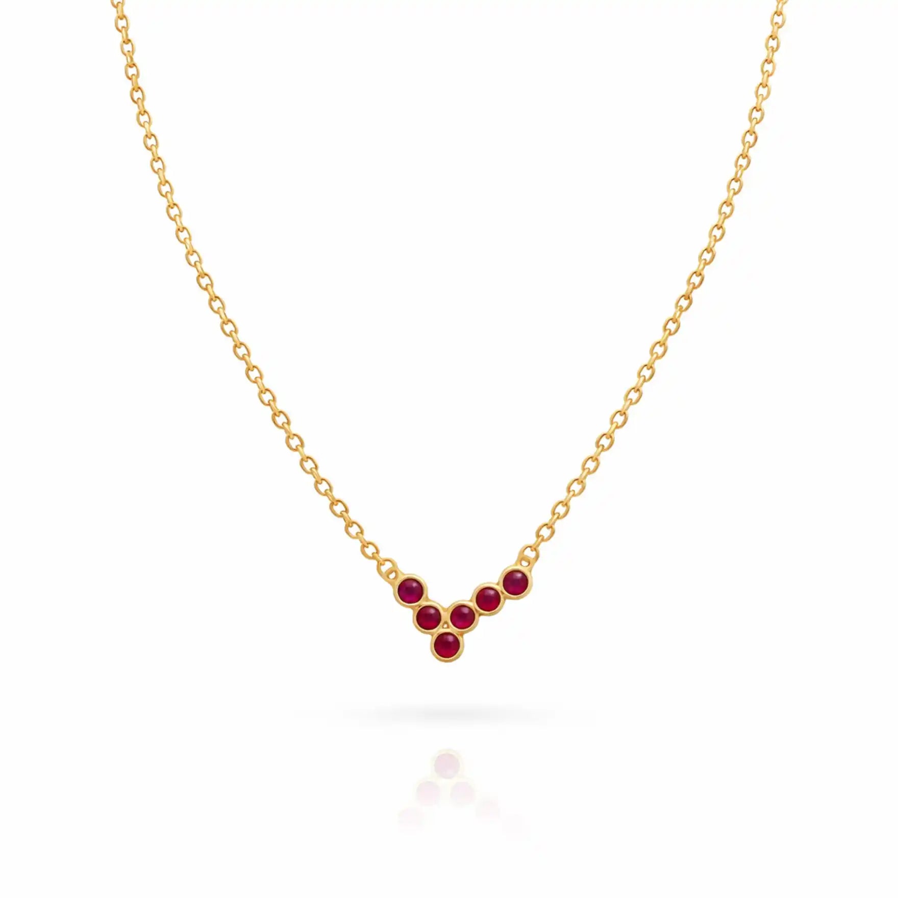 Stone Necklace PSNS84R-003