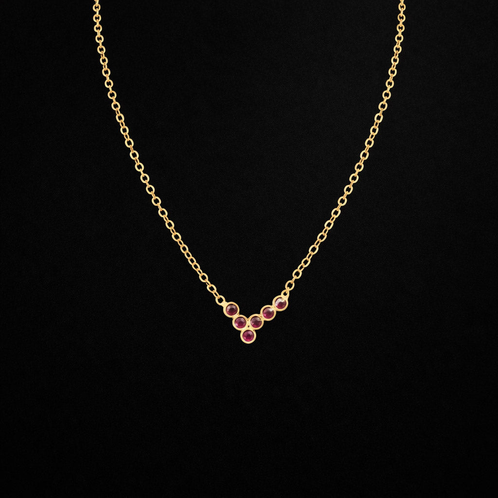 Stone Necklace PSNS84R-003