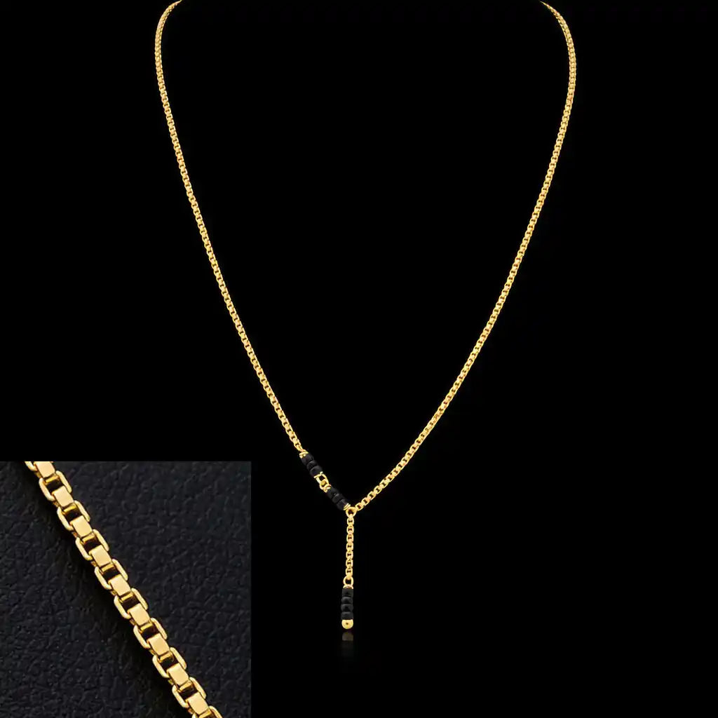 Gold Plated Beads Necklace