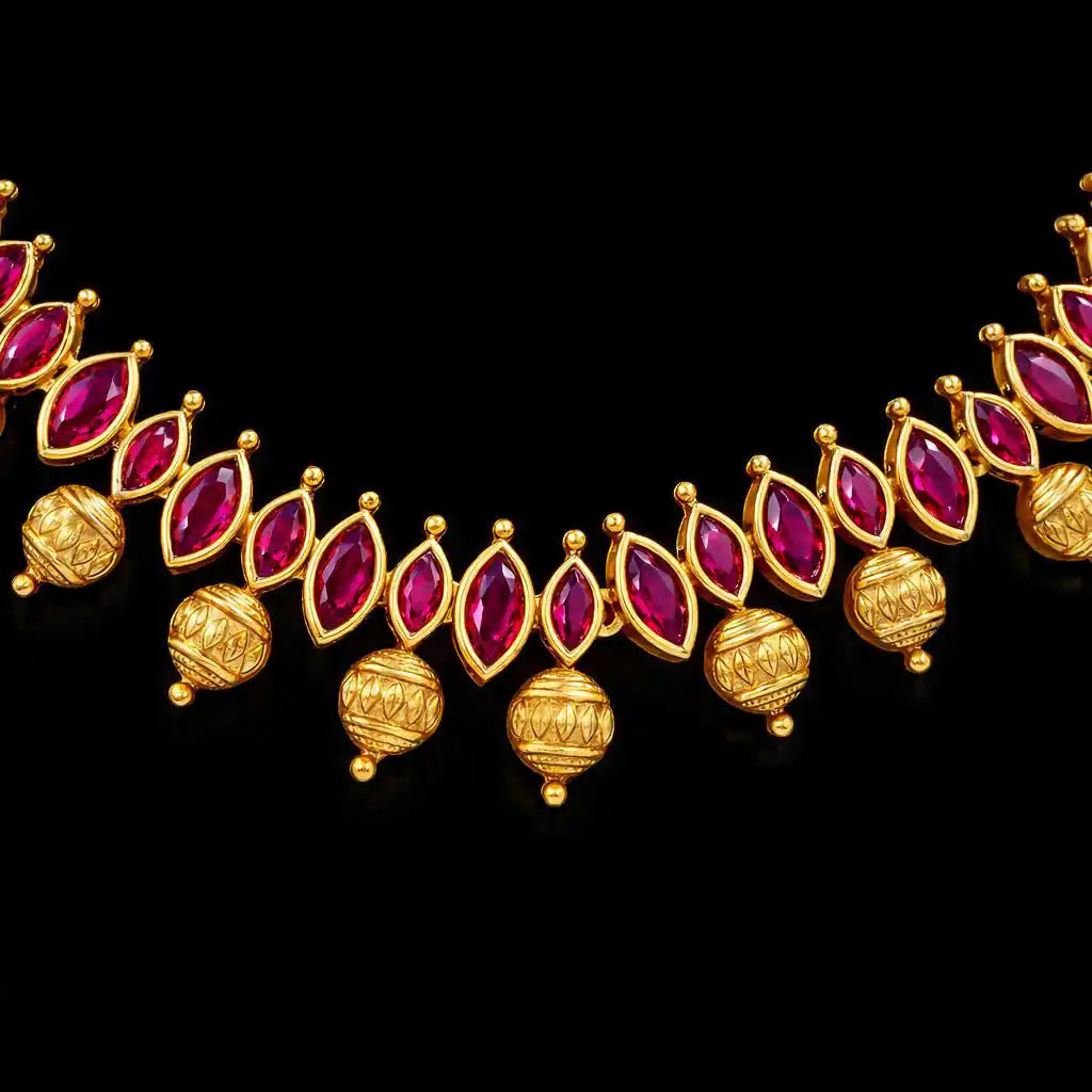 Gheru Necklace PSGRNSSR24R-036