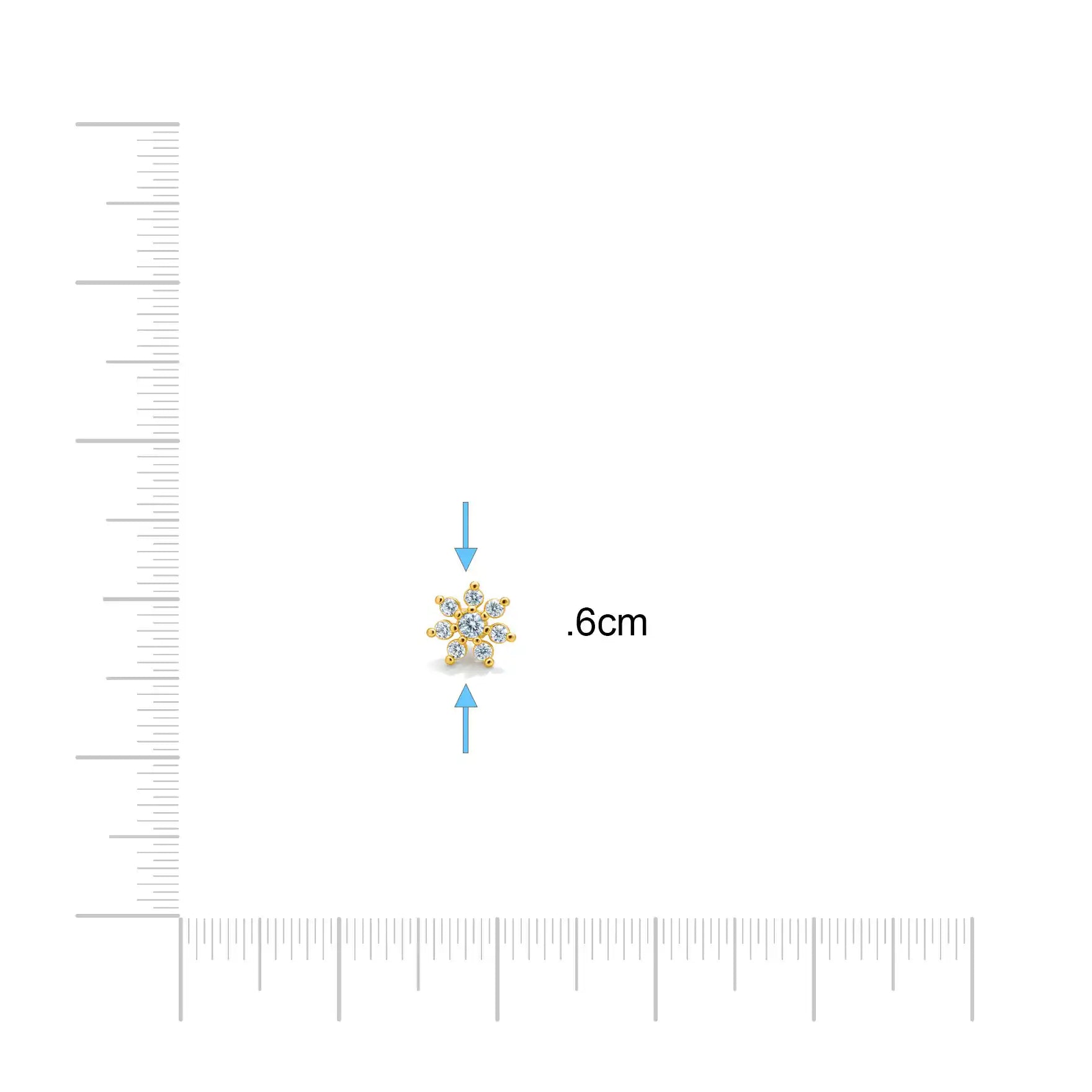 Nose Pin PSNP133W-53
