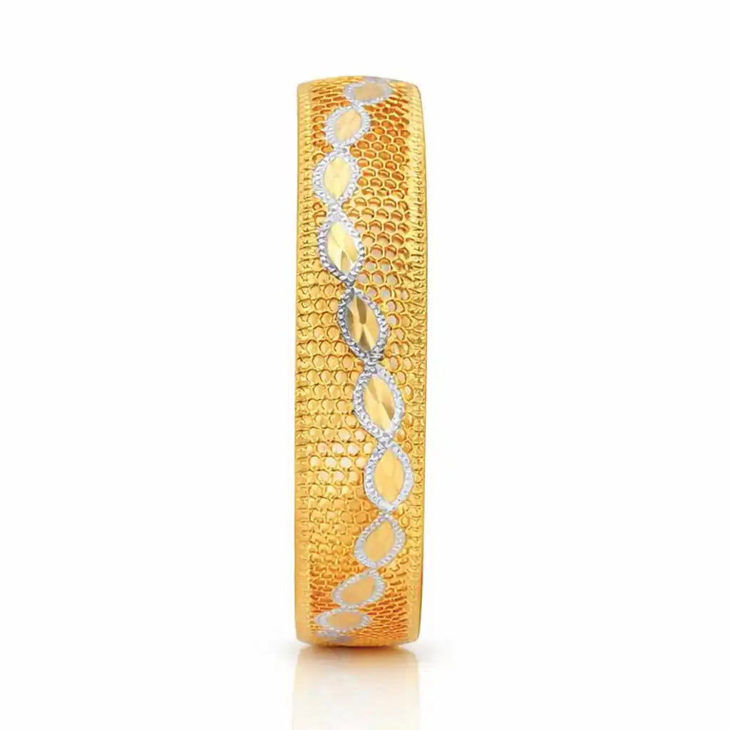 Rhodium bangle PRGB2-003