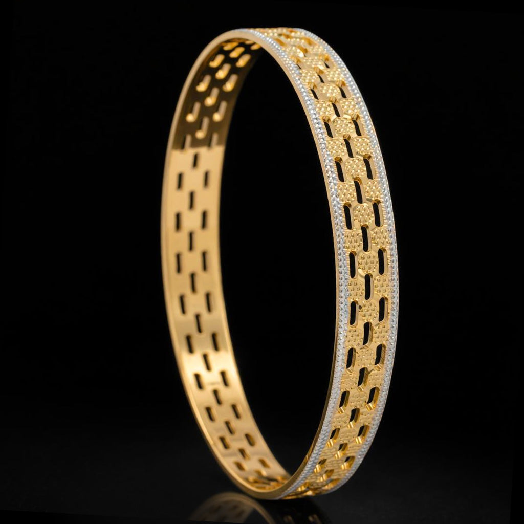 Rhodium Bangle PRGB95-032