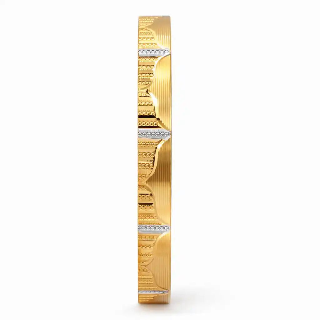 Rhodium Bangle PRGB262-091