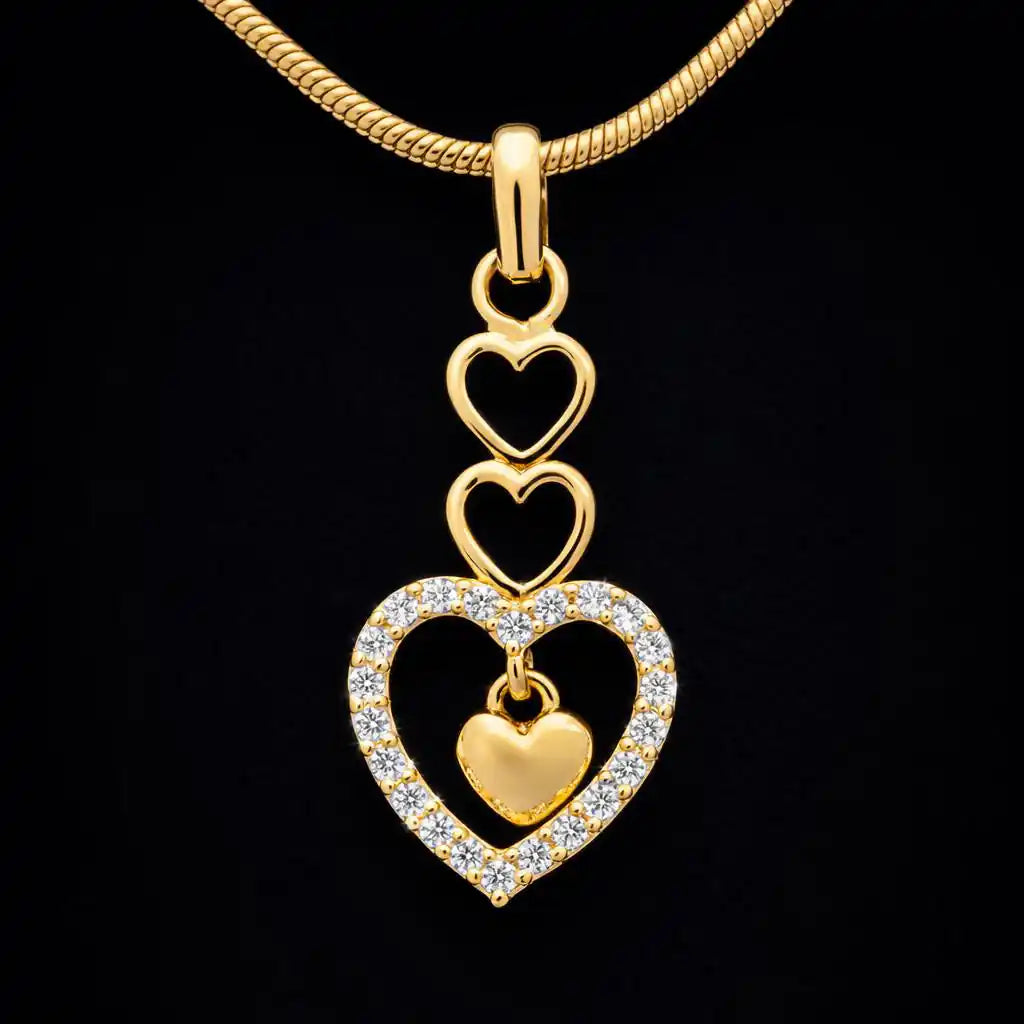 Golden Pendant PSLT80W-011
