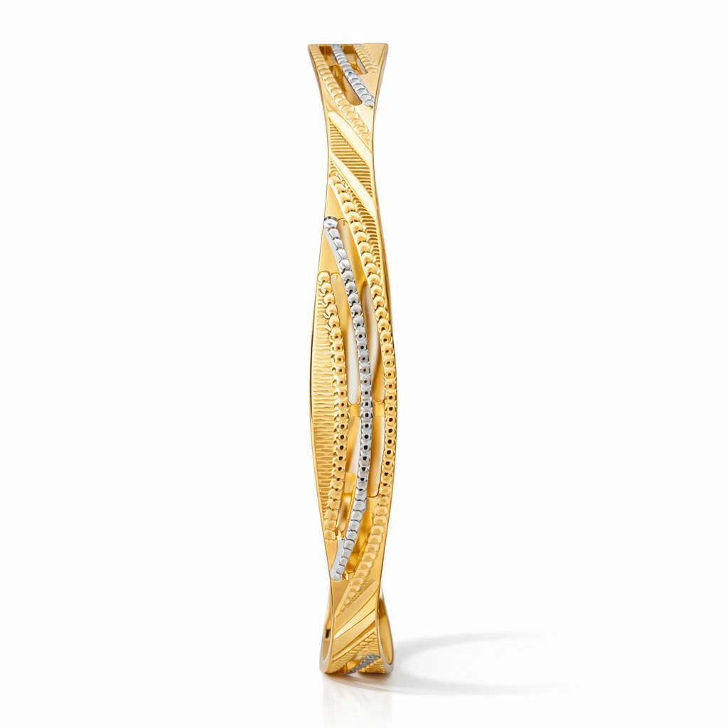 Rhodium bangle PRGB281-091