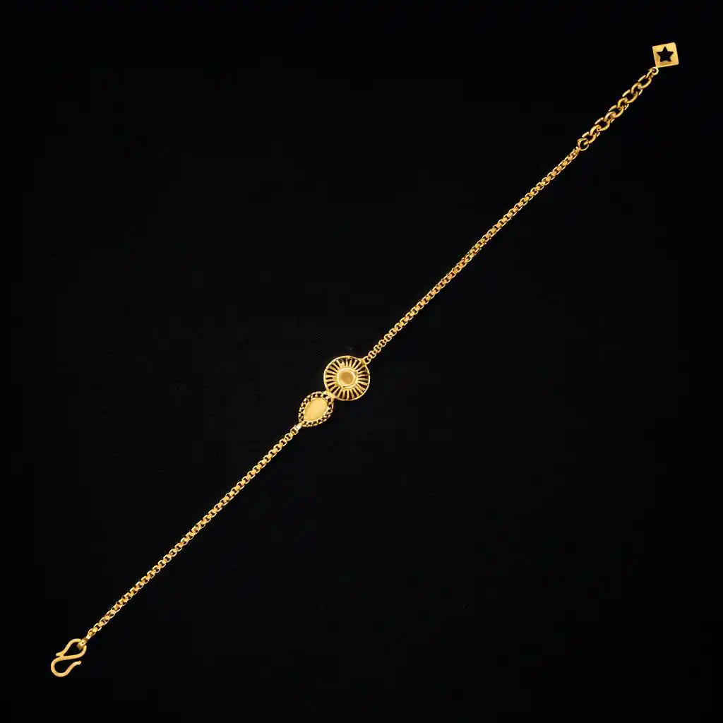 Golden bracelet PGBR40-022