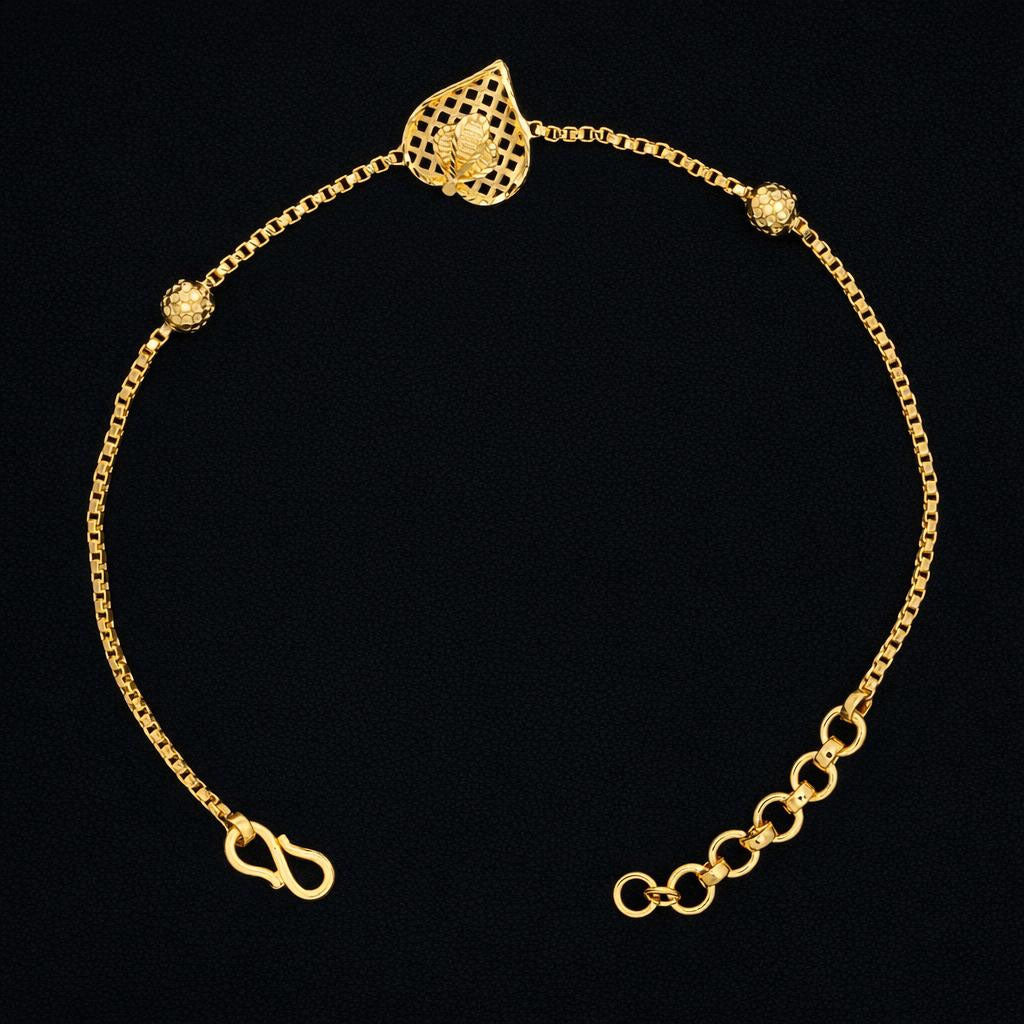 Golden bracelet PGBR67-022