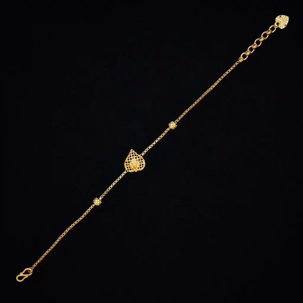Golden bracelet PGBR67-022