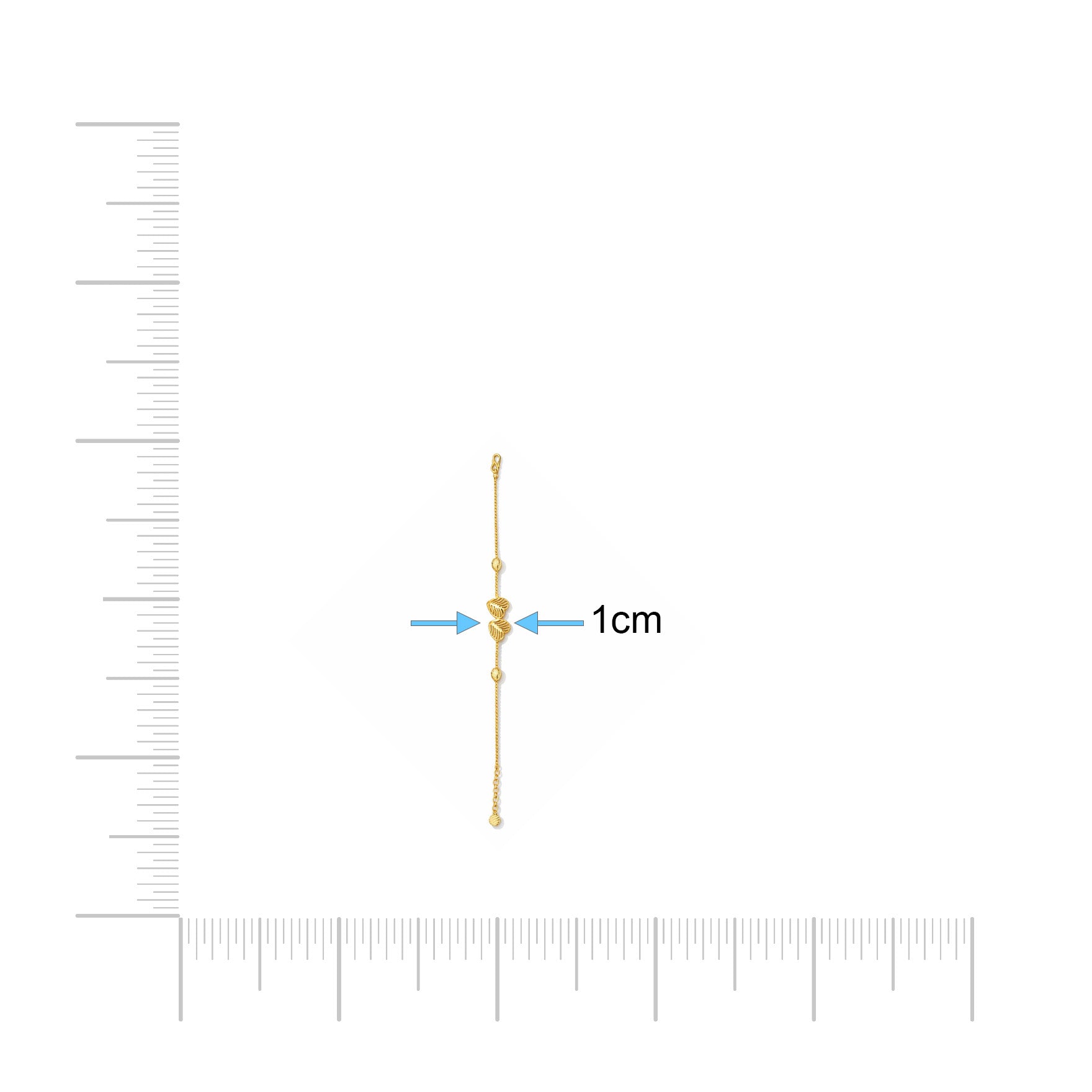 Golden bracelet PGBR68-022