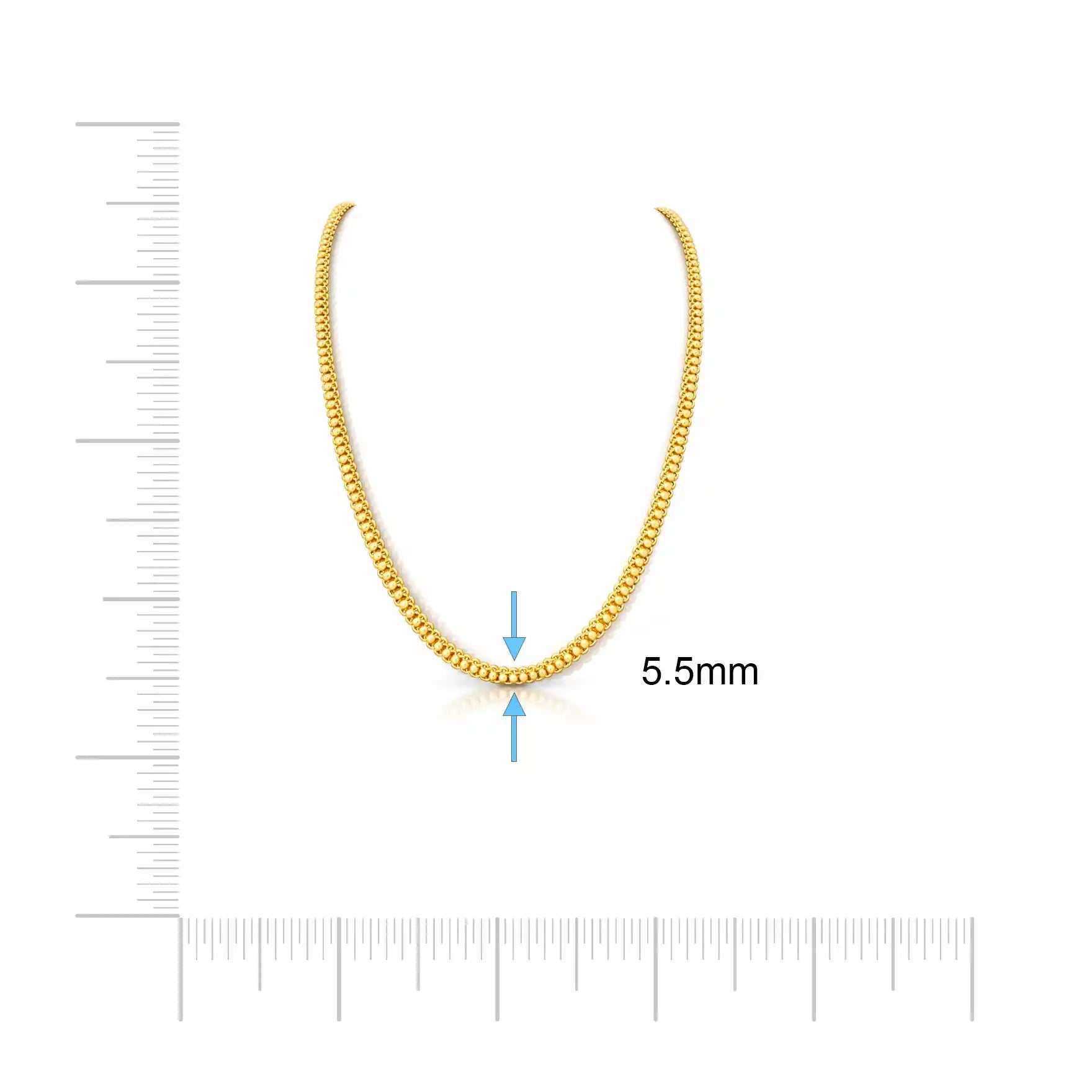 Gold chain PCPS48-058