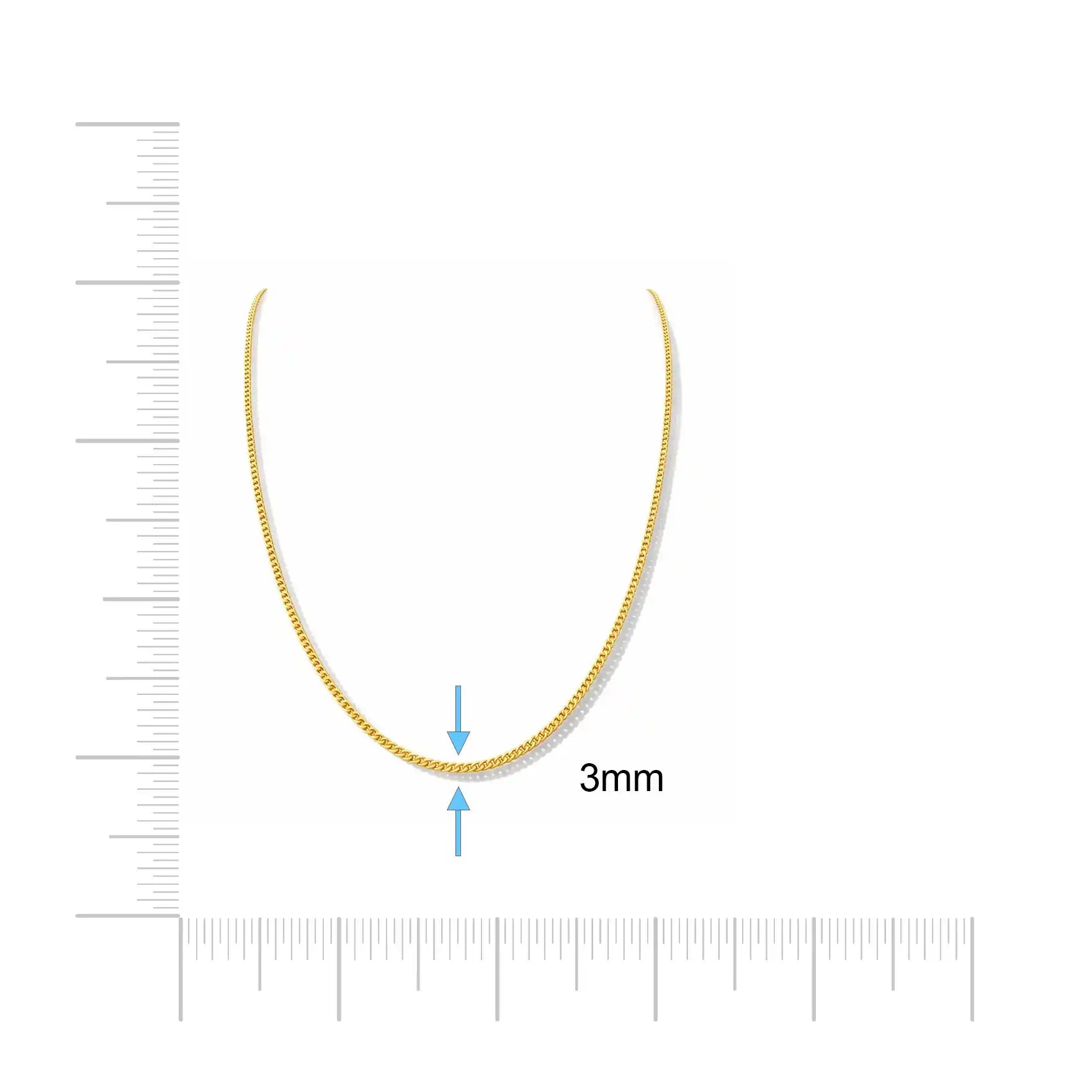 Gold Chain Millennium PCS50-093