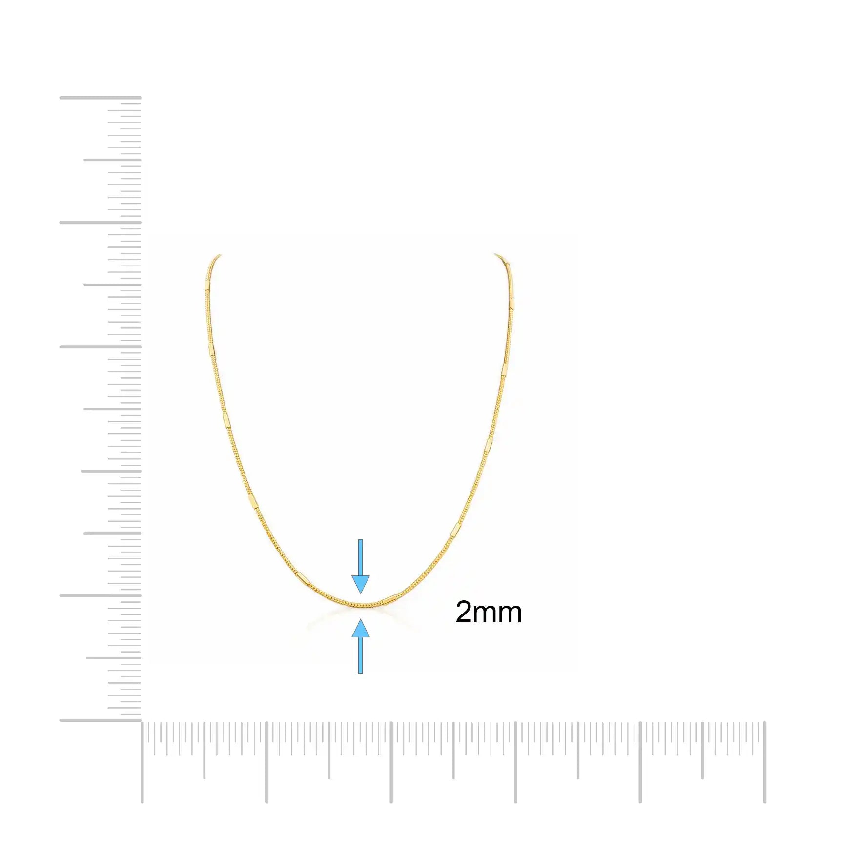 Gold Chain Millennium PCS51-093
