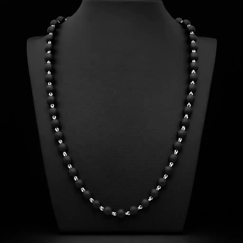 SILVER KARUNGALI CHAIN MSLKKC1C-058