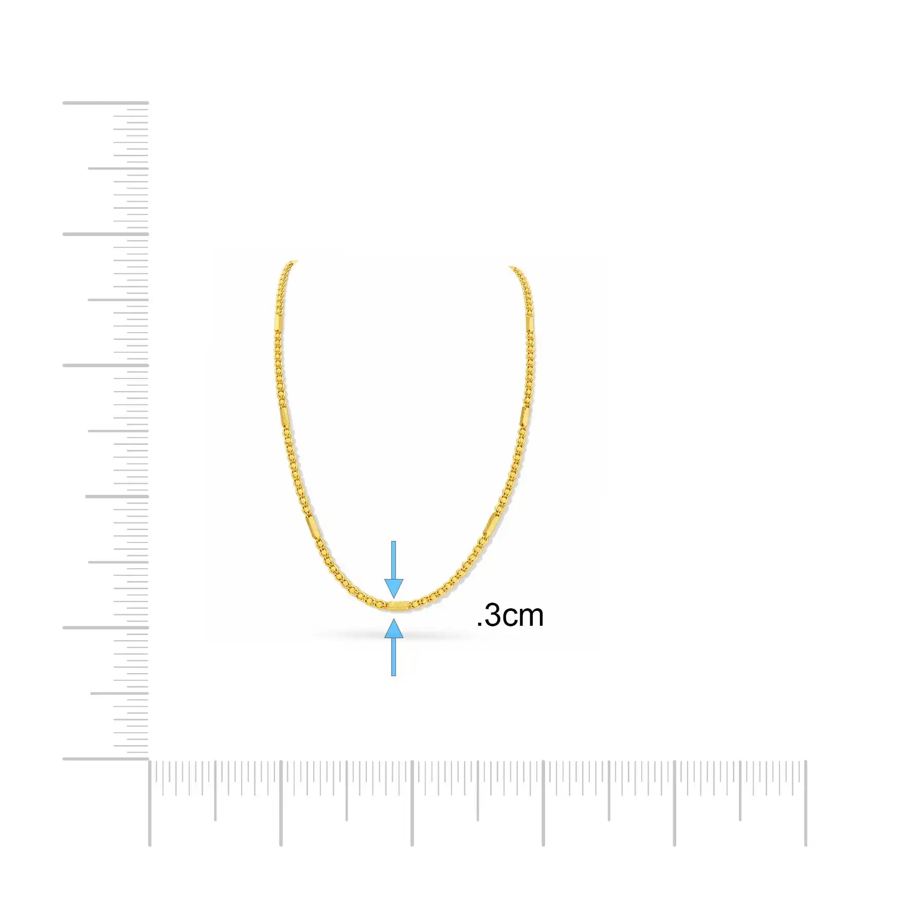 Gold Chain PCL119-095
