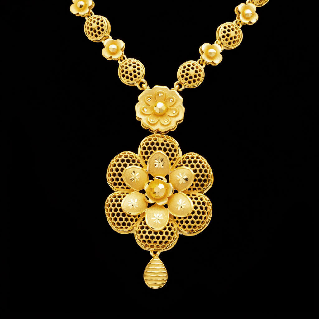 Golden Necklace medium PGNM11-085