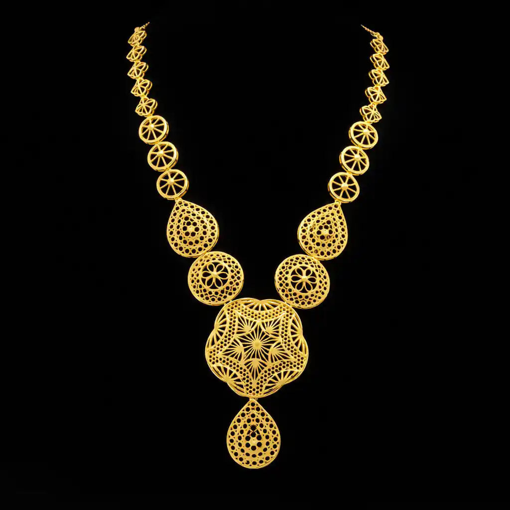 Golden Necklace PGNS37-085