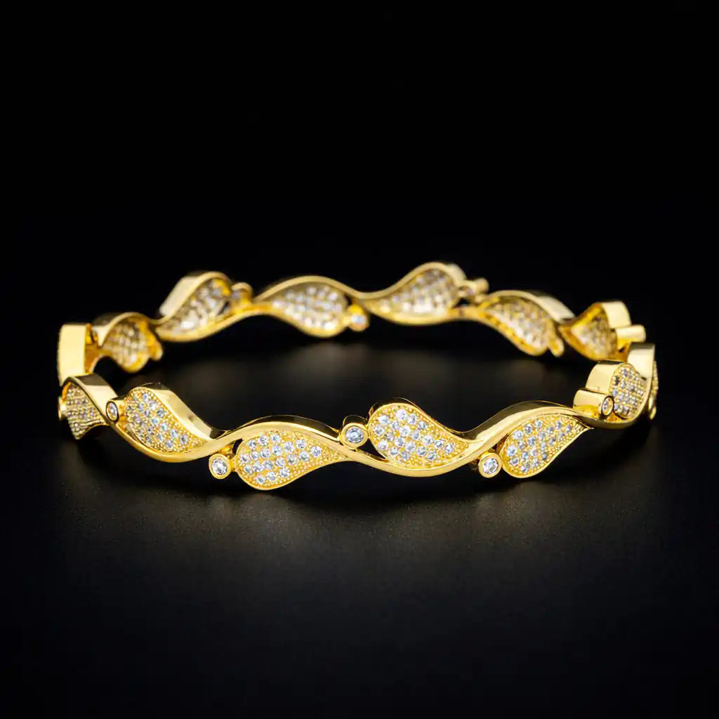 Gold Plated Bangle Bracelet